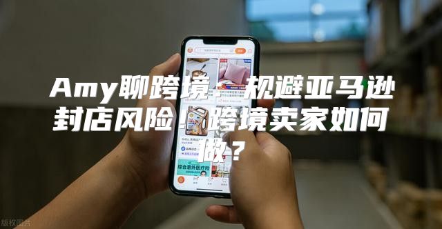 Amy聊跨境：规避亚马逊封店风险！跨境卖家如何做？