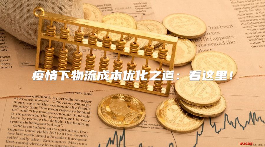 疫情下物流成本优化之道：看这里！