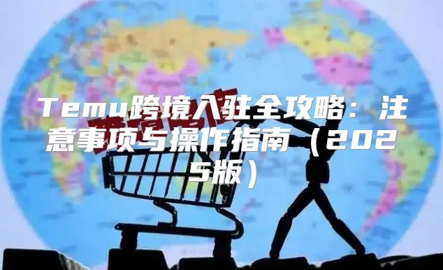 Temu跨境入驻全攻略：注意事项与操作指南2025版