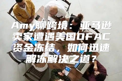 Amy聊跨境：亚马逊卖家遭遇美国OFAC资金冻结，如何迅速解冻解决之道？
