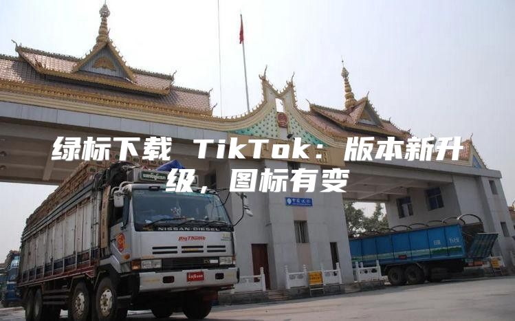 绿标下载 TikTok：版本新升级，图标有变