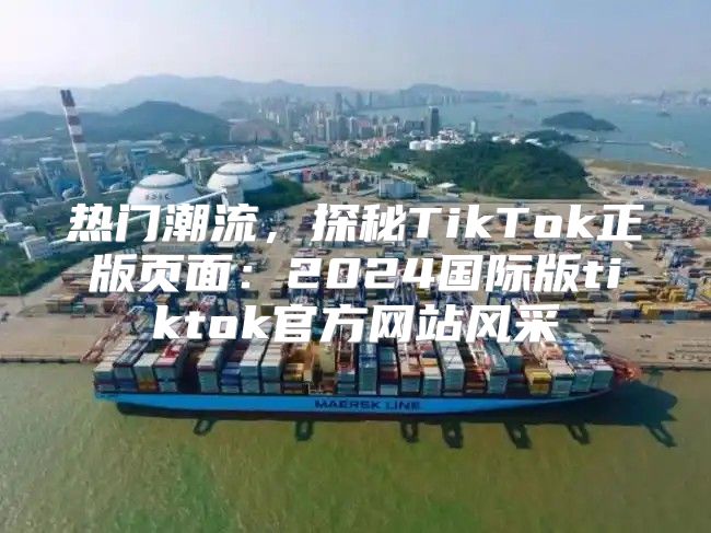 热门潮流，探秘TikTok正版页面：2025国际版tiktok官方网站风采