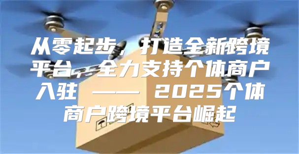 从零起步，打造全新跨境平台，全力支持个体商户入驻 —— 2025个体商户跨境平台崛起