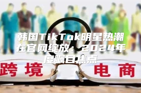 韩国TikTok明星热潮在官网绽放：2025年度瞩目焦点