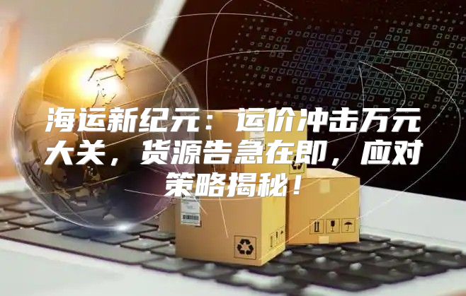 海运新纪元：运价冲击万元大关，货源告急在即，应对策略揭秘！
