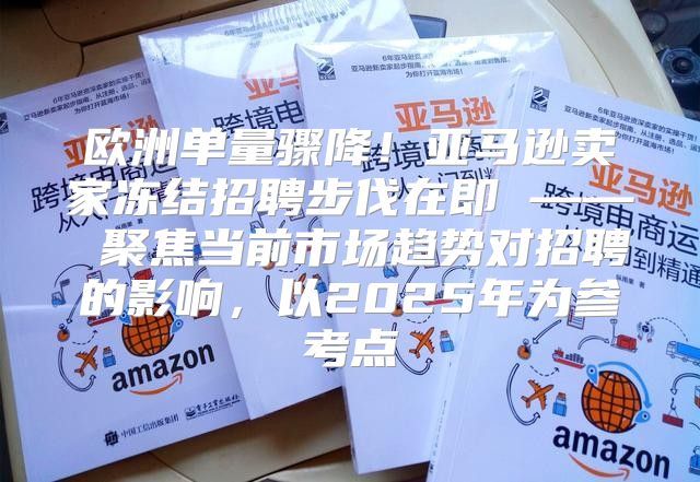 欧洲单量骤降！亚马逊卖家冻结招聘步伐在即 —— 聚焦当前市场趋势对招聘的影响，以2025年为参考点