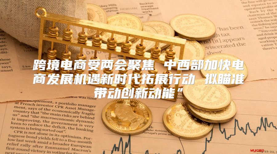 跨境电商受两会聚焦 中西部加快电商发展机遇新时代拓展行动 拟瞄准带动创新动能”