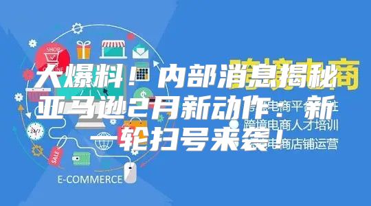 大爆料！内部消息揭秘亚马逊2月新动作：新一轮扫号来袭！