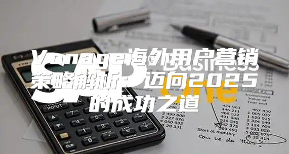 Vonage海外用户营销策略解析：迈向2025的成功之道