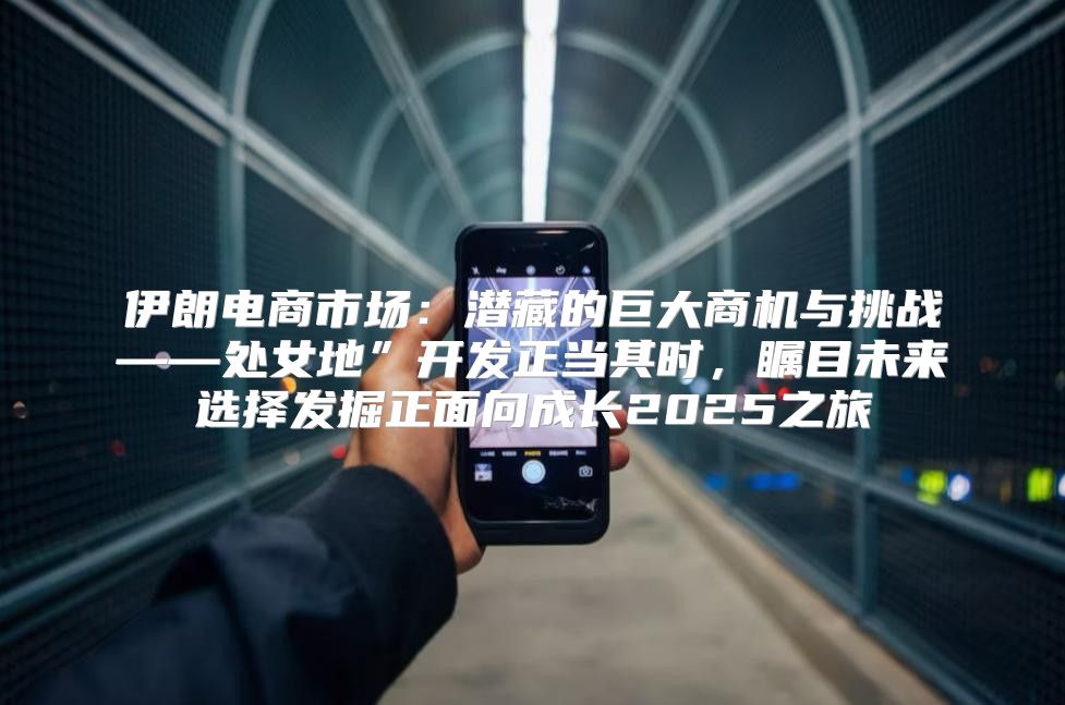 伊朗电商市场：潜藏的巨大商机与挑战——处女地”开发正当其时，瞩目未来选择发掘正面向成长2025之旅