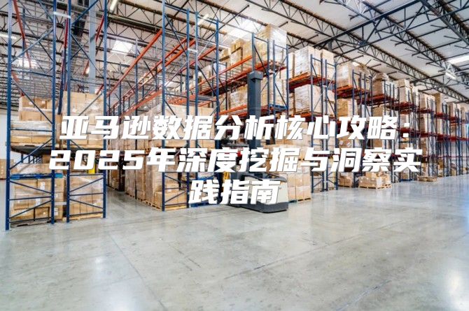 亚马逊数据分析核心攻略：2025年深度挖掘与洞察实践指南