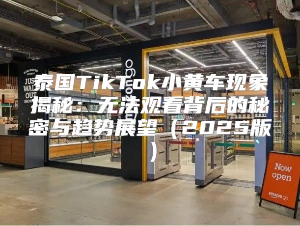 泰国TikTok小黄车现象揭秘：无法观看背后的秘密与趋势展望2025版