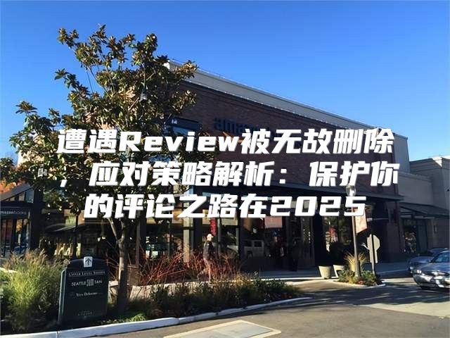 遭遇Review被无故删除，应对策略解析：保护你的评论之路在2025