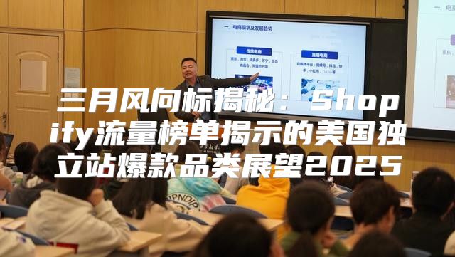 三月风向标揭秘：Shopify流量榜单揭示的美国独立站爆款品类展望2025
