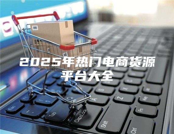 2025年热门电商货源平台大全