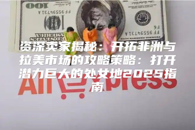 资深卖家揭秘：开拓非洲与拉美市场的攻略策略：打开潜力巨大的处女地2025指南