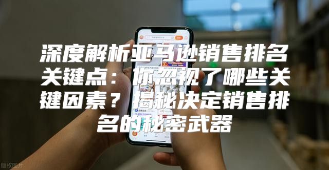 深度解析亚马逊销售排名关键点：你忽视了哪些关键因素？揭秘决定销售排名的秘密武器