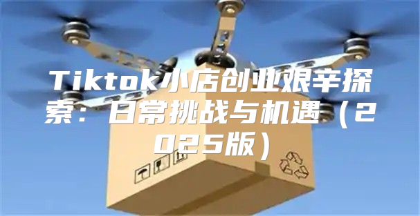 Tiktok小店创业艰辛探索：日常挑战与机遇2025版