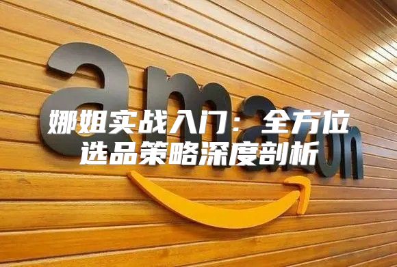 娜姐实战入门：全方位选品策略深度剖析
