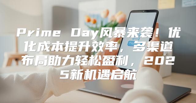 Prime Day风暴来袭！优化成本提升效率，多渠道布局助力轻松盈利，2025新机遇启航