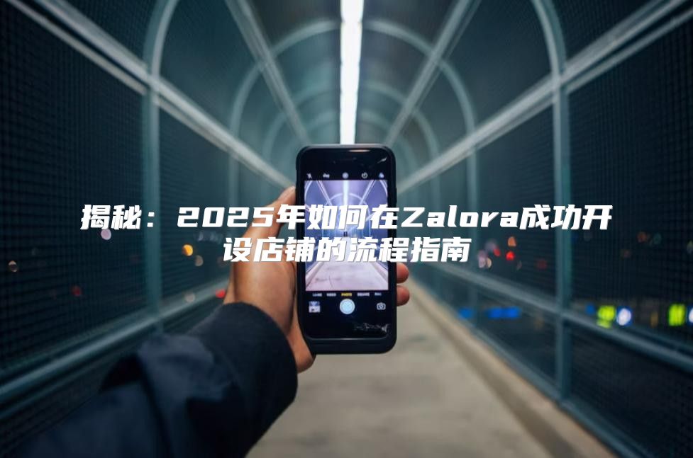揭秘：2025年如何在Zalora成功开设店铺的流程指南