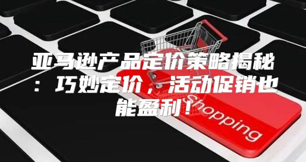 亚马逊产品定价策略揭秘：巧妙定价，活动促销也能盈利！