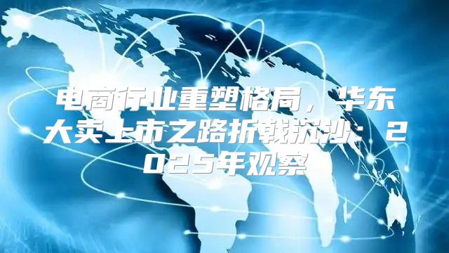 电商行业重塑格局，华东大卖上市之路折戟沉沙：2025年观察