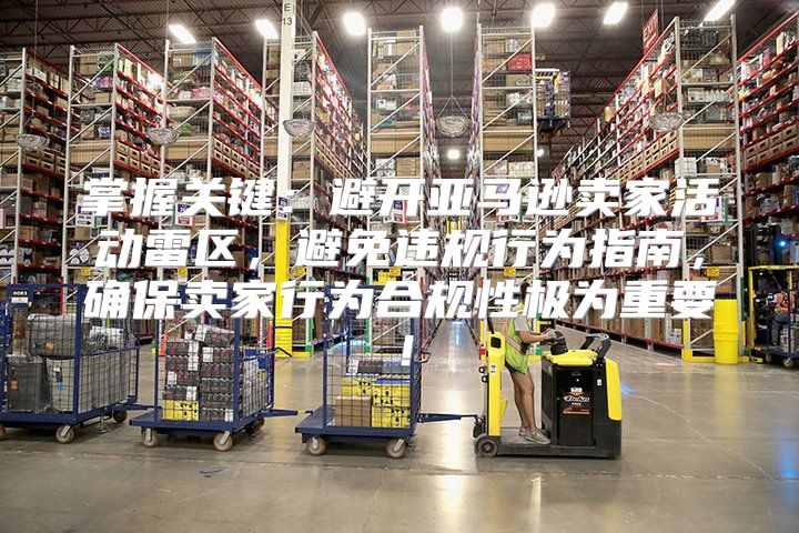 掌握关键：避开亚马逊卖家活动雷区，避免违规行为指南，确保卖家行为合规性极为重要！