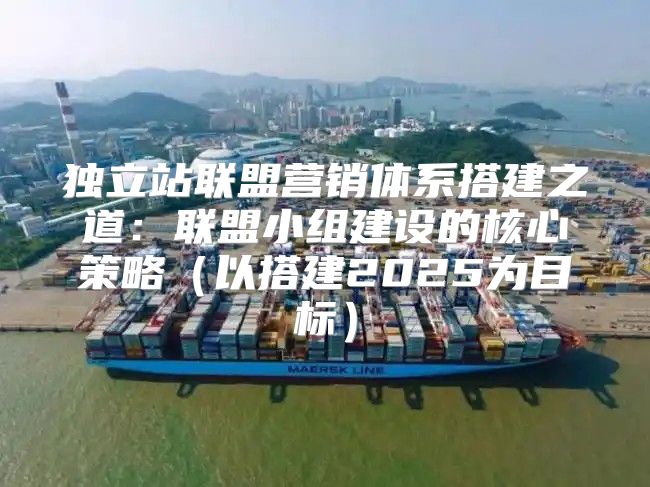 独立站联盟营销体系搭建之道：联盟小组建设的核心策略以搭建2025为目标