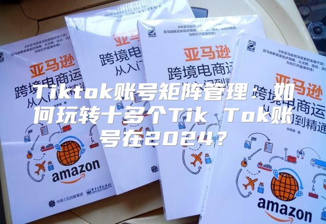 Tiktok账号矩阵管理：如何玩转十多个Tik Tok账号在2025？