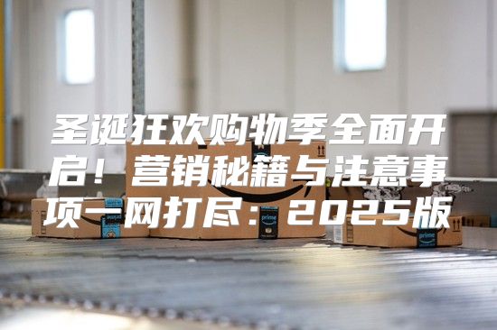 圣诞狂欢购物季全面开启！营销秘籍与注意事项一网打尽：2025版