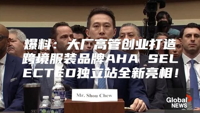 爆料：大厂高管创业打造跨境服装品牌AHA SELECTED独立站全新亮相！