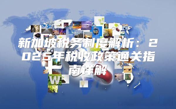 新加坡税务制度解析：2025年税收政策通关指南详解