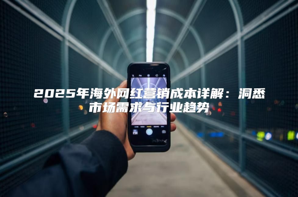 2025年海外网红营销成本详解：洞悉市场需求与行业趋势