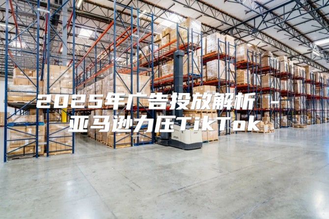 2025年广告投放解析 - 亚马逊力压TikTok