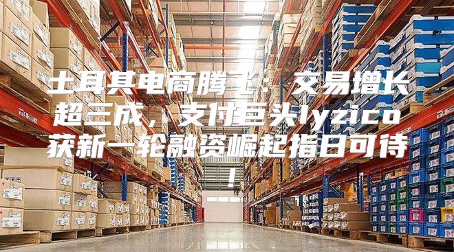 土耳其电商腾飞：交易增长超三成，支付巨头Iyzico获新一轮融资崛起指日可待！