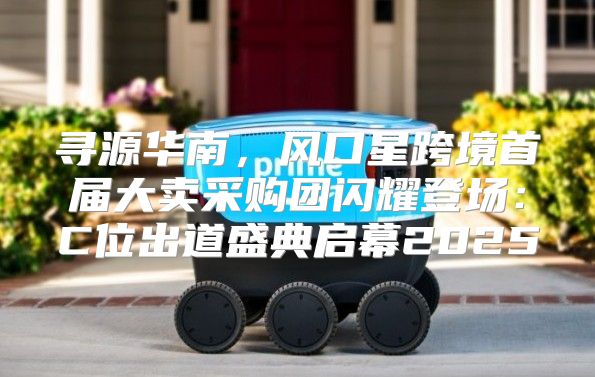 寻源华南，风口星跨境首届大卖采购团闪耀登场：C位出道盛典启幕2025