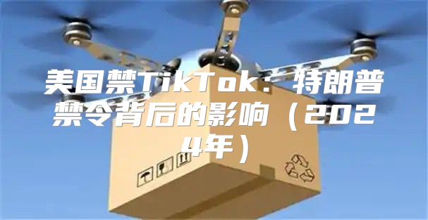 美国禁TikTok：特朗普禁令背后的影响2025年
