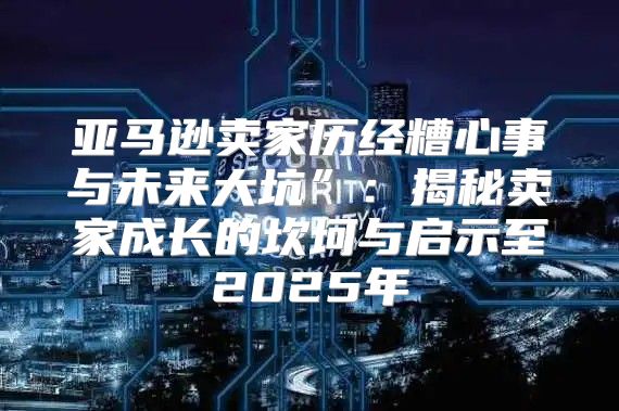 亚马逊卖家历经糟心事与未来大坑”：揭秘卖家成长的坎坷与启示至2025年