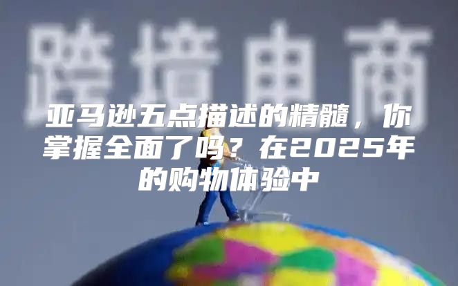 亚马逊五点描述的精髓，你掌握全面了吗？在2025年的购物体验中