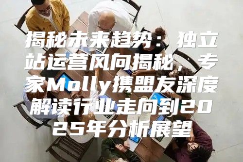 揭秘未来趋势：独立站运营风向揭秘，专家Molly携盟友深度解读行业走向到2025年分析展望
