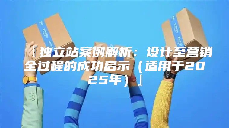 『独立站案例解析：设计至营销全过程的成功启示适用于2025年』