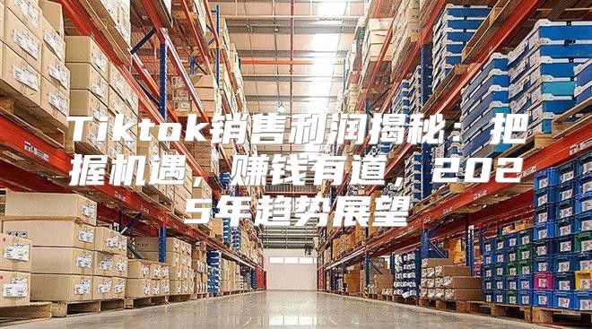 Tiktok销售利润揭秘：把握机遇，赚钱有道，2025年趋势展望