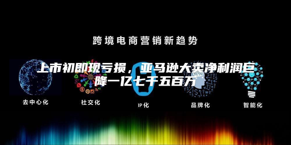 上市初即现亏损，亚马逊大卖净利润巨降一亿七千五百万