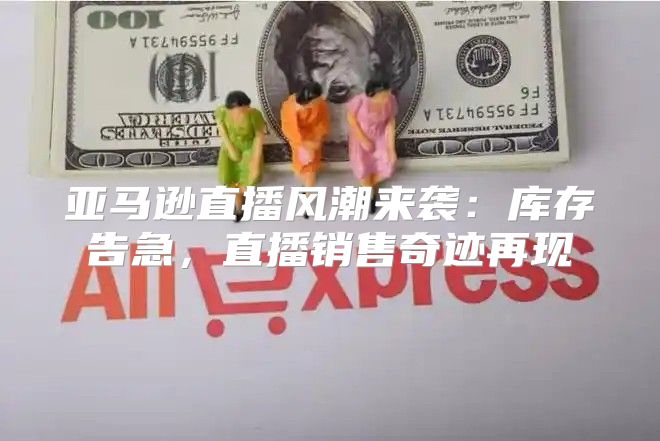 亚马逊直播风潮来袭：库存告急，直播销售奇迹再现