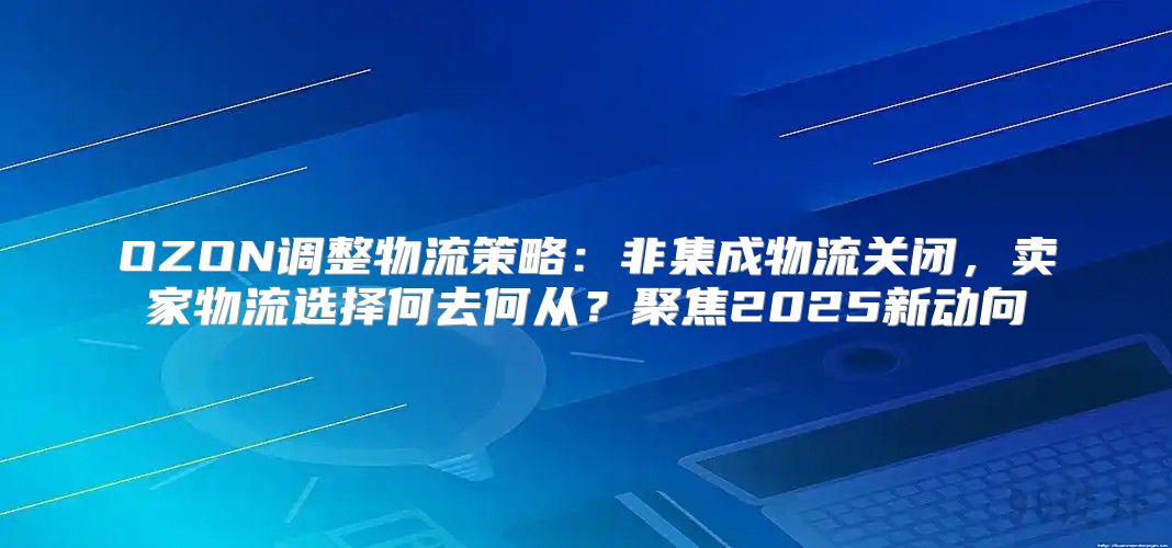 OZON调整物流策略：非集成物流关闭，卖家物流选择何去何从？聚焦2025新动向