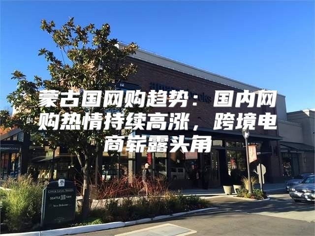 蒙古国网购趋势：国内网购热情持续高涨，跨境电商崭露头角
