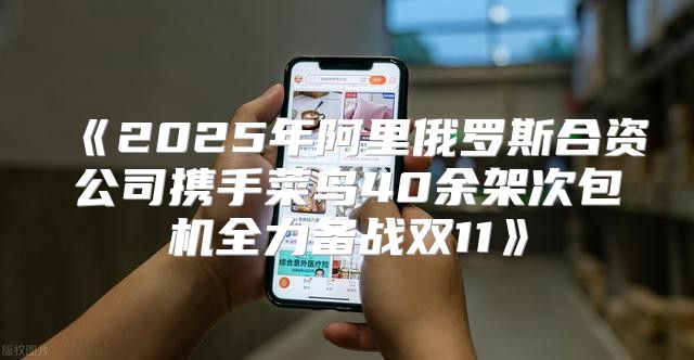 2025年阿里俄罗斯合资公司携手菜鸟40余架次包机全力备战双11