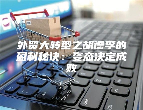 外贸大转型之胡德李的盈利秘诀：姿态决定成败