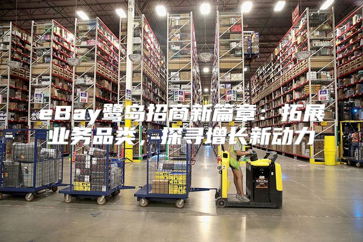eBay鹭岛招商新篇章：拓展业务品类，探寻增长新动力